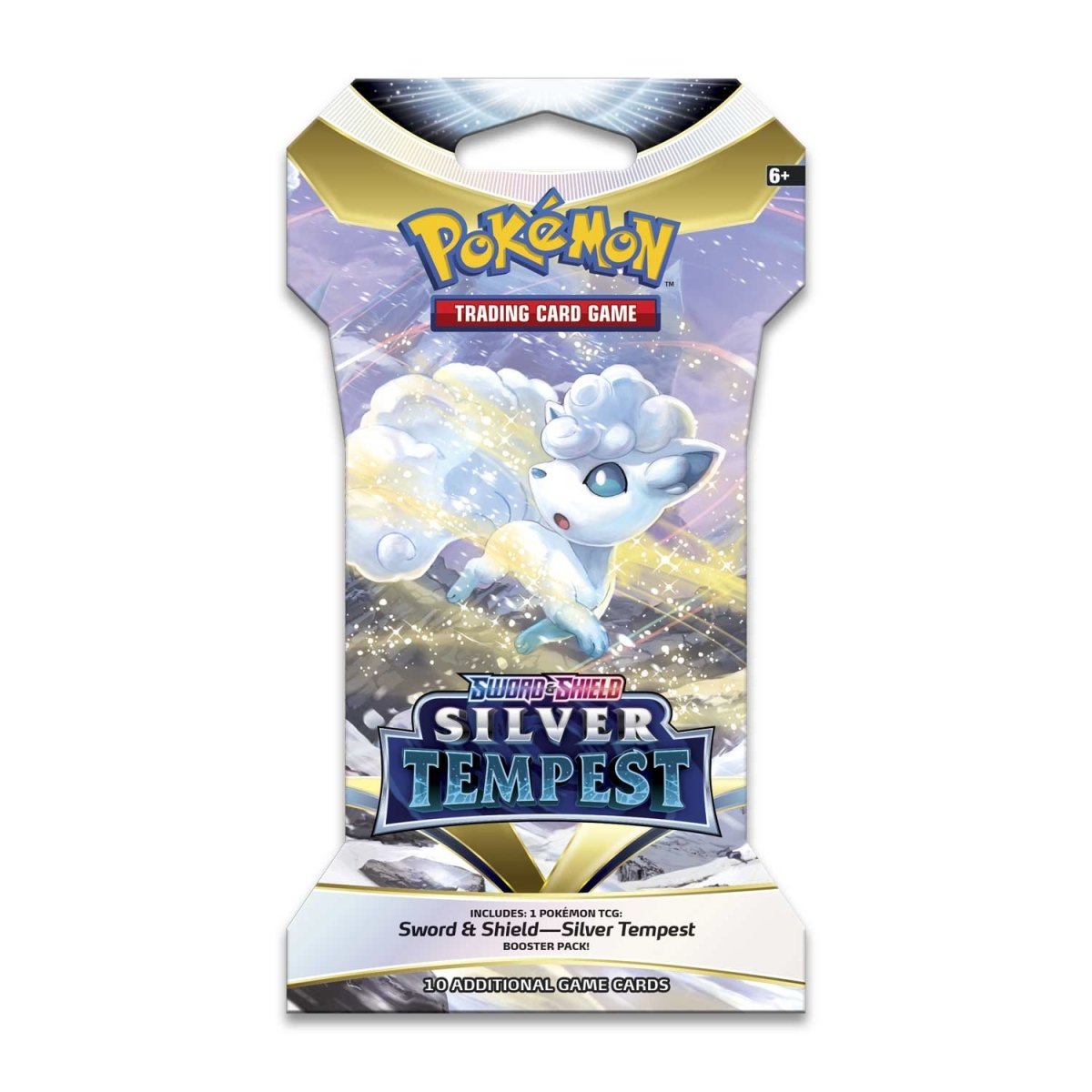 Pokémon TCG: Sword & Shield-Silver Tempest Sleeved Booster Pack (10 Cards)
