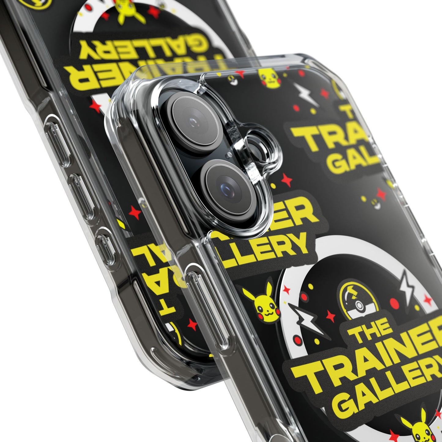 Trainer Gallery Magnetic Phone Case, Clear Impact Case, Phone Accessories for Gamers, Unique Gifts