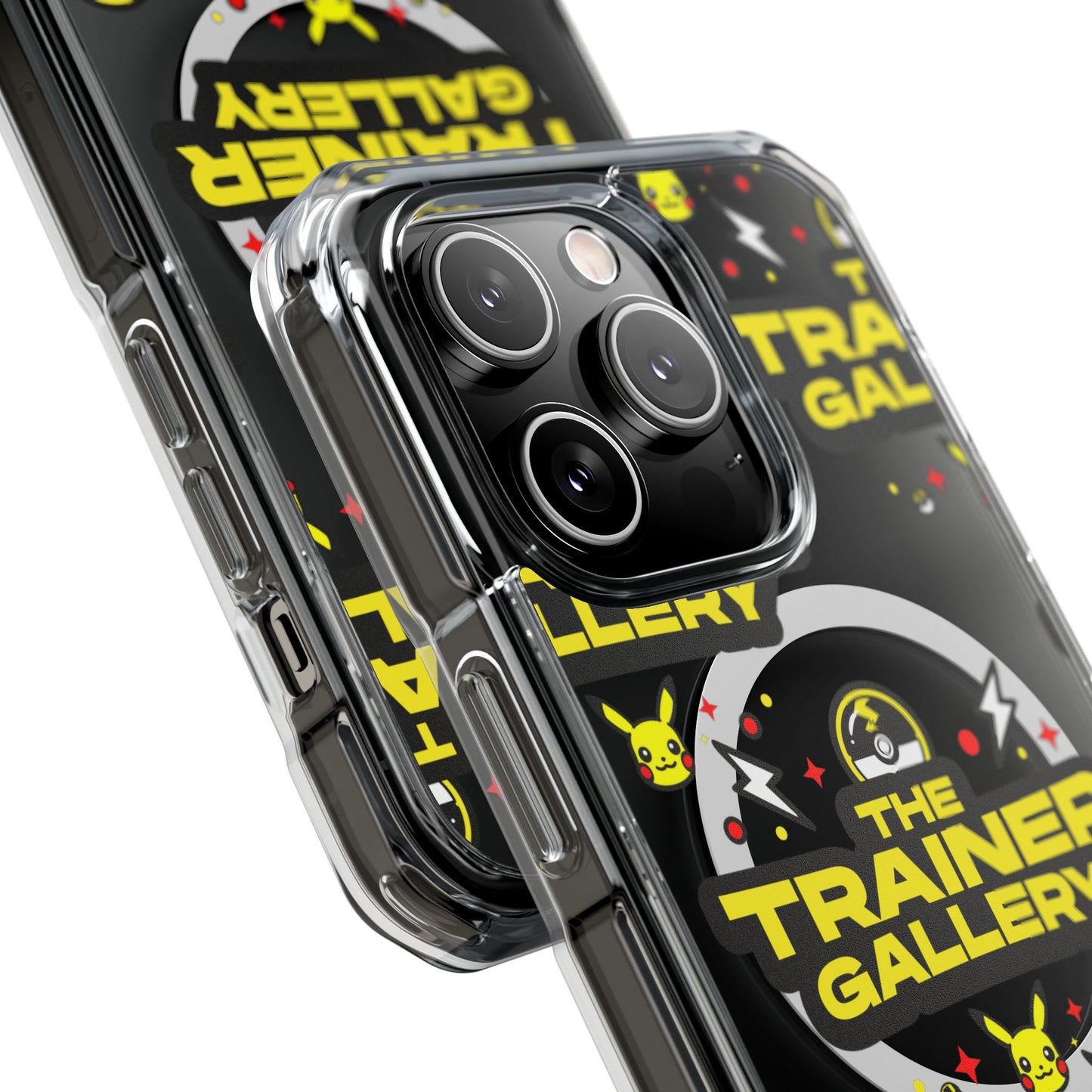 Trainer Gallery Magnetic Phone Case, Clear Impact Case, Phone Accessories for Gamers, Unique Gifts