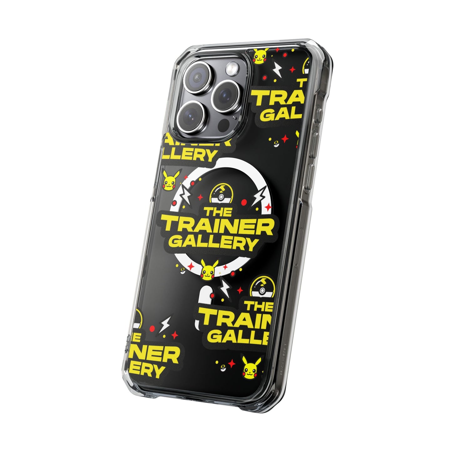 Trainer Gallery Magnetic Phone Case, Clear Impact Case, Phone Accessories for Gamers, Unique Gifts