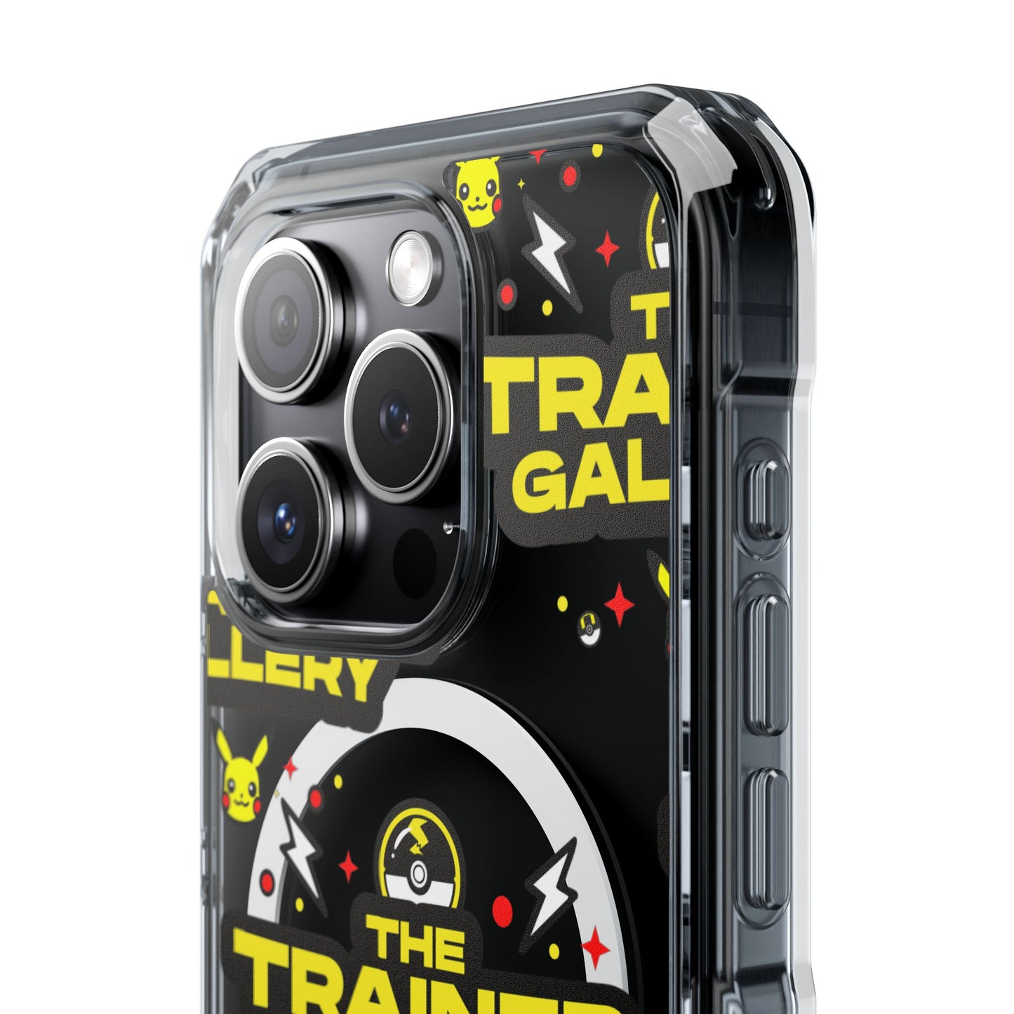 Trainer Gallery Magnetic Phone Case, Clear Impact Case, Phone Accessories for Gamers, Unique Gifts