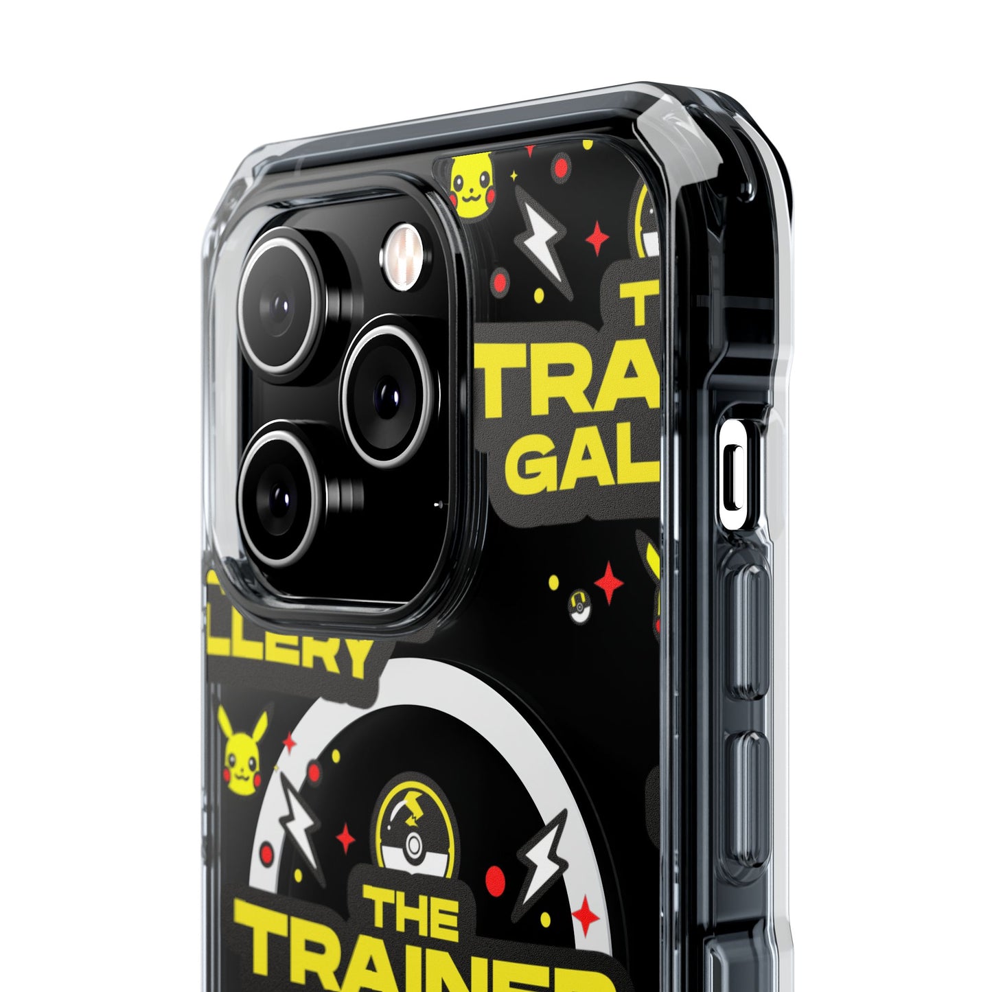 Trainer Gallery Magnetic Phone Case, Clear Impact Case, Phone Accessories for Gamers, Unique Gifts