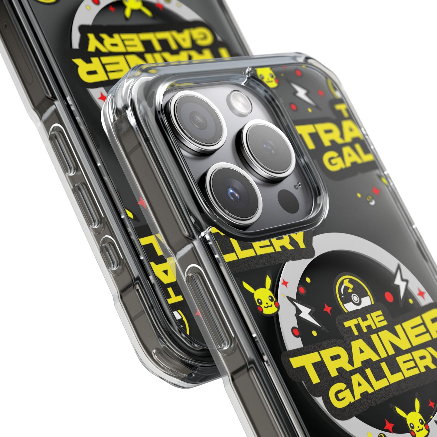 Trainer Gallery Magnetic Phone Case, Clear Impact Case, Phone Accessories for Gamers, Unique Gifts