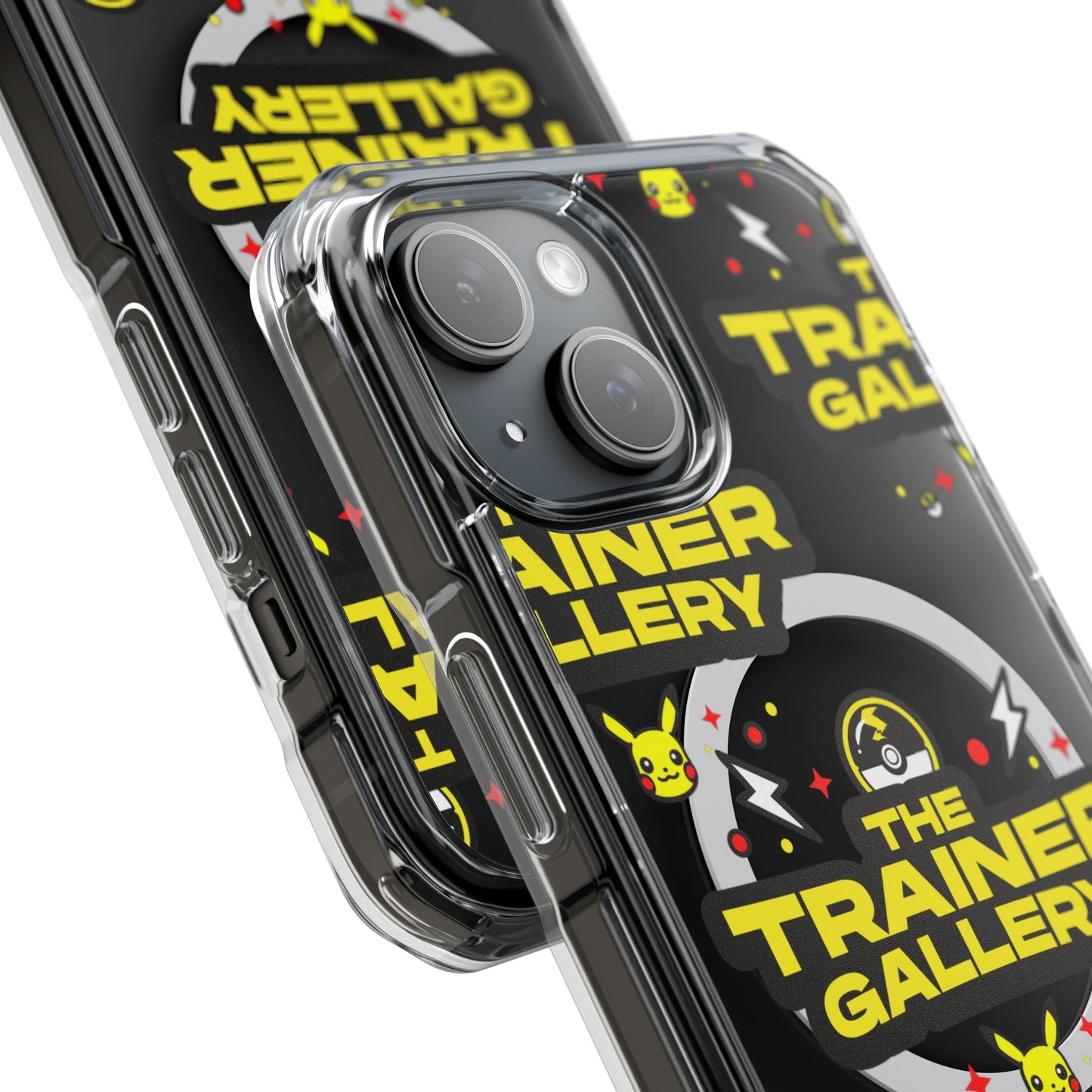 Trainer Gallery Magnetic Phone Case, Clear Impact Case, Phone Accessories for Gamers, Unique Gifts