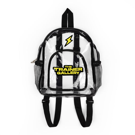 Clear Stadium Backpack — Lightning  Ball Design