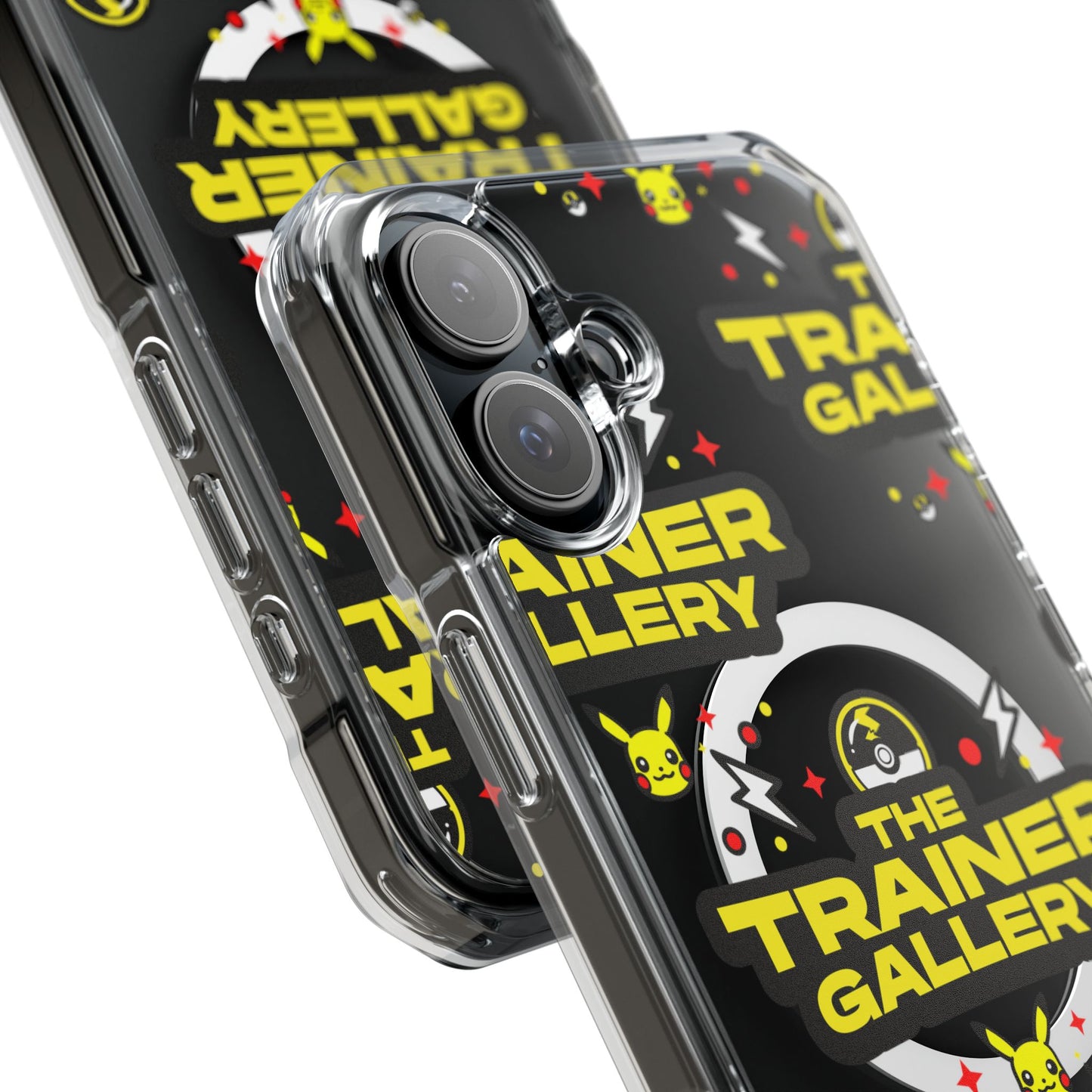Trainer Gallery Magnetic Phone Case, Clear Impact Case, Phone Accessories for Gamers, Unique Gifts