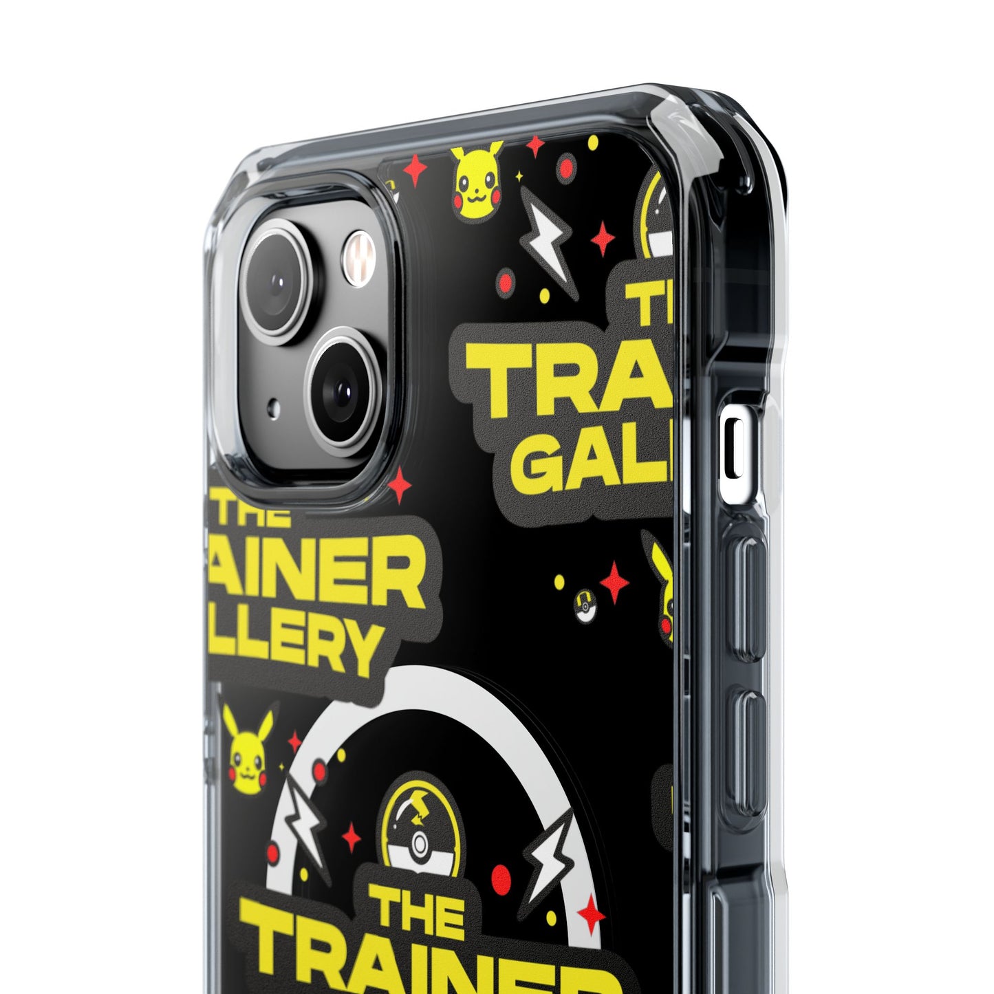 Trainer Gallery Magnetic Phone Case, Clear Impact Case, Phone Accessories for Gamers, Unique Gifts