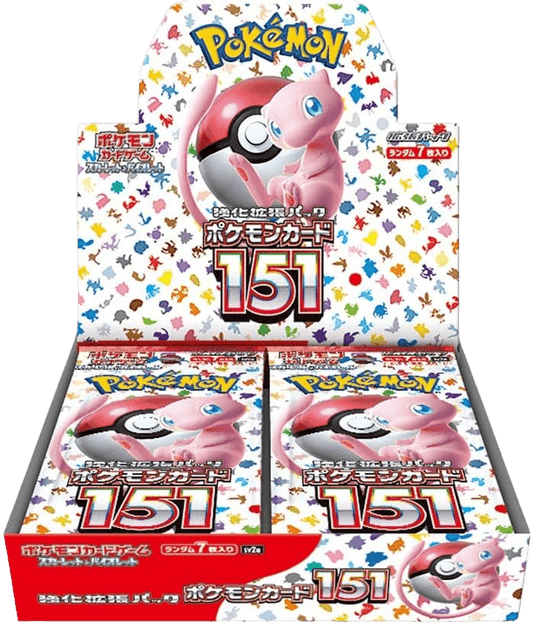 Japanese Pokémon Card 151 - Booster Box