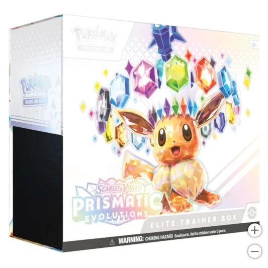 Pokémon TCG: Scarlet & Violet-Prismatic Evolutions Elite Trainer Box