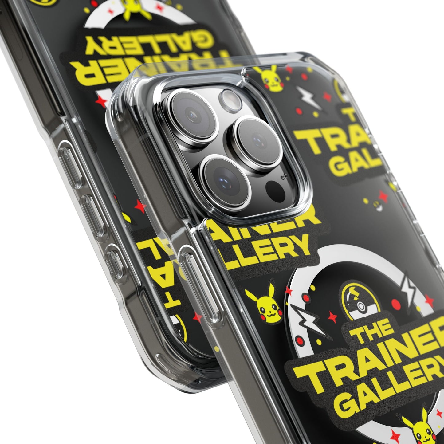 Trainer Gallery Magnetic Phone Case, Clear Impact Case, Phone Accessories for Gamers, Unique Gifts