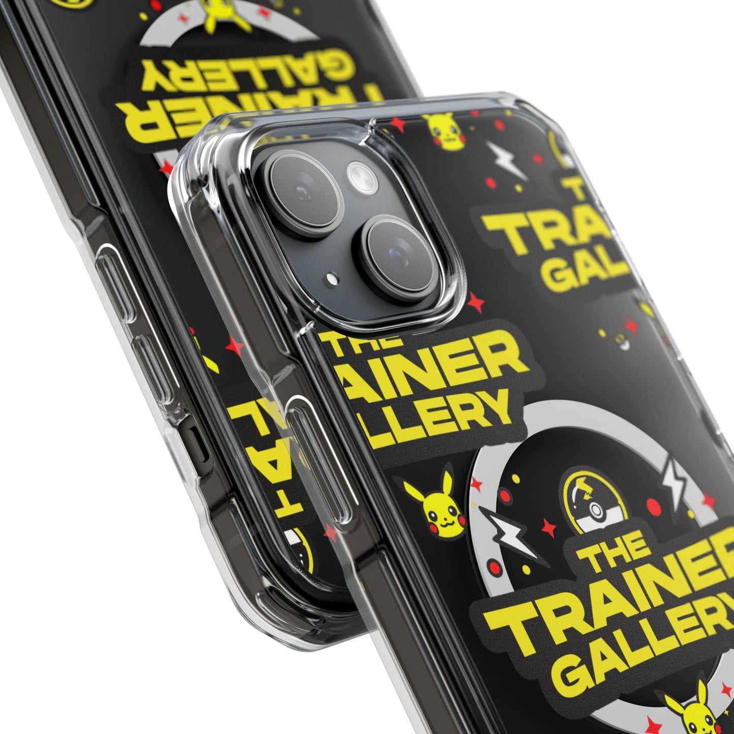 Trainer Gallery Magnetic Phone Case, Clear Impact Case, Phone Accessories for Gamers, Unique Gifts