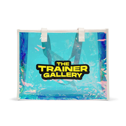 Holographic Beach Tote Bag — The Trainer Gallery Lightning Poké Ball Design