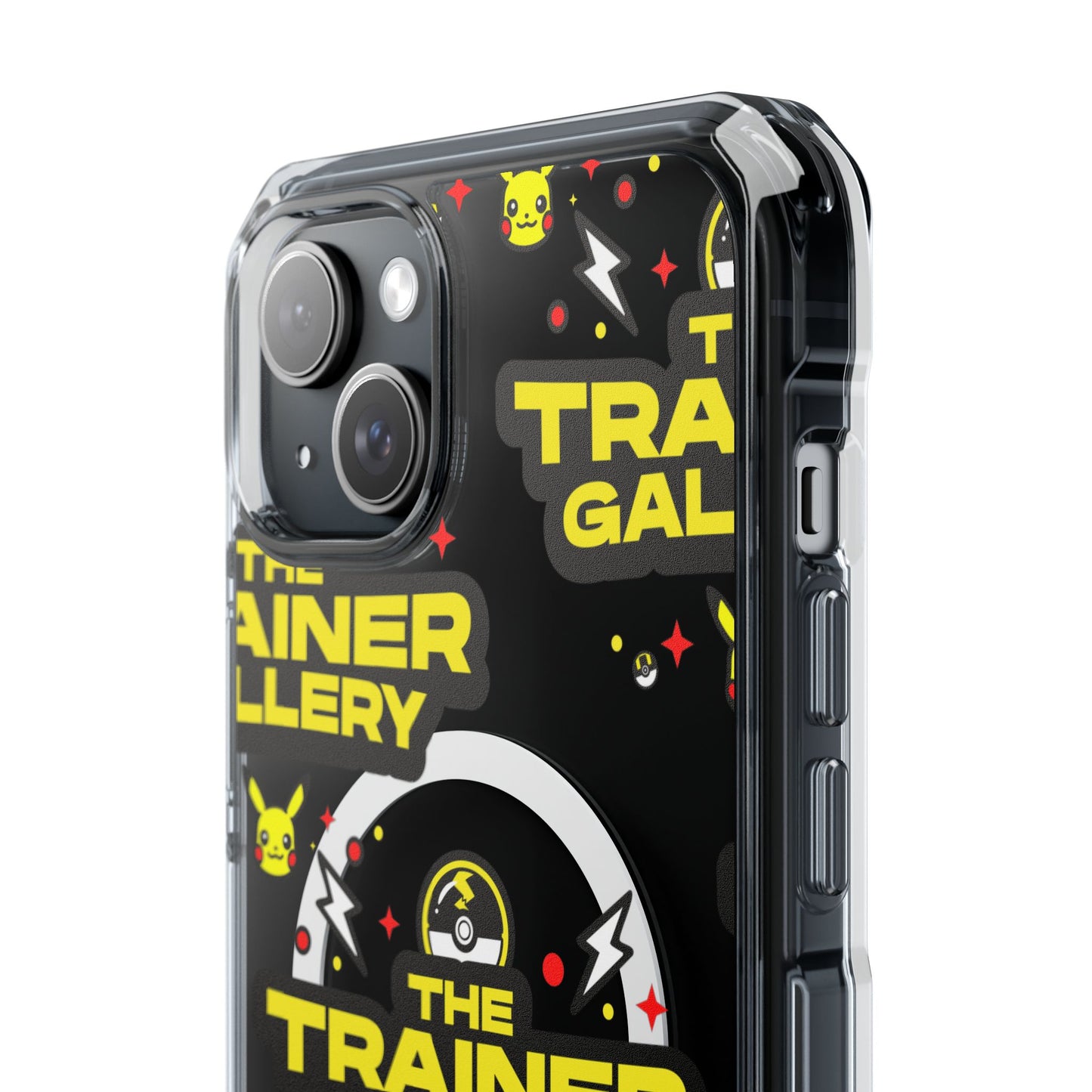 Trainer Gallery Magnetic Phone Case, Clear Impact Case, Phone Accessories for Gamers, Unique Gifts