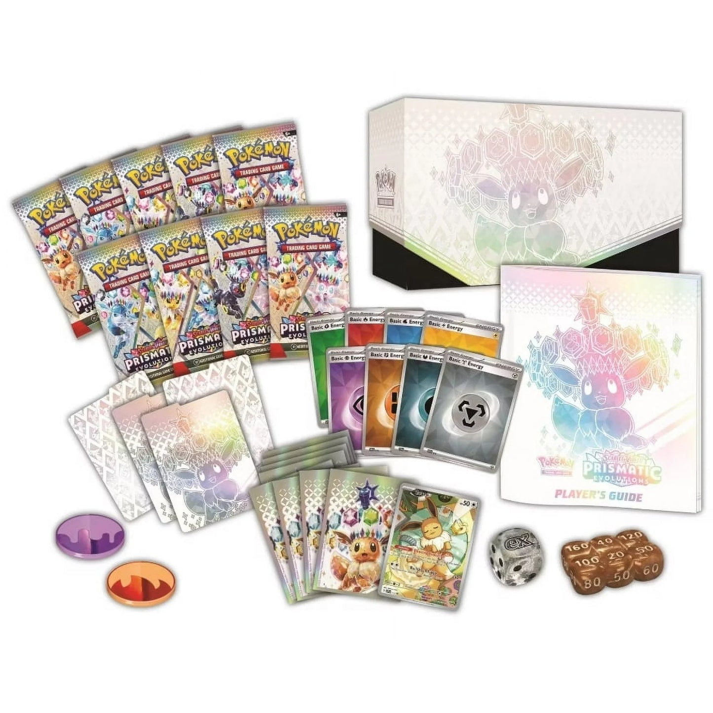 Pokémon TCG: Scarlet & Violet-Prismatic Evolutions Elite Trainer Box