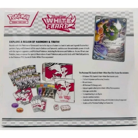 Pokémon TCG: Scarlet & Violet—White Flare Elite Trainer Box