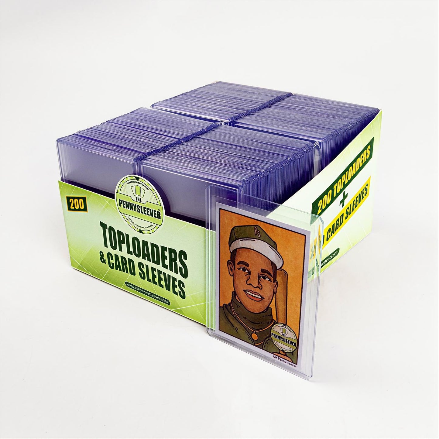 35 pt Toploader (200 count) with Sleeves COMBO Packs