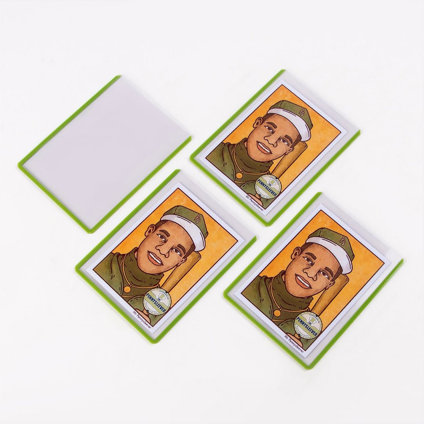 35 pt Colored Border Toploader (25 count)