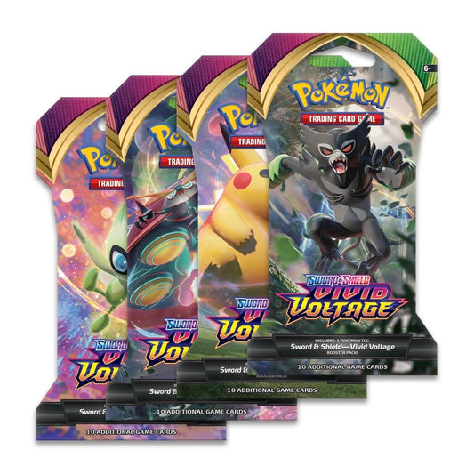 Pokémon TCG: Sword & Shield-Vivid Voltage Sleeved Booster Pack (10 Cards)