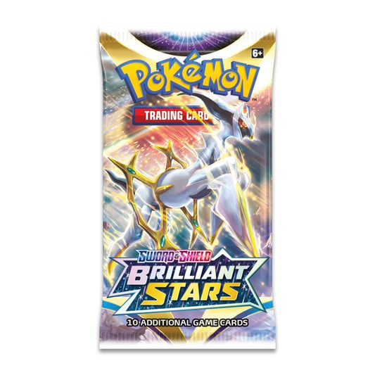 Pokémon TCG: Sword & Shield-Brilliant Stars Booster Pack (10 Cards)