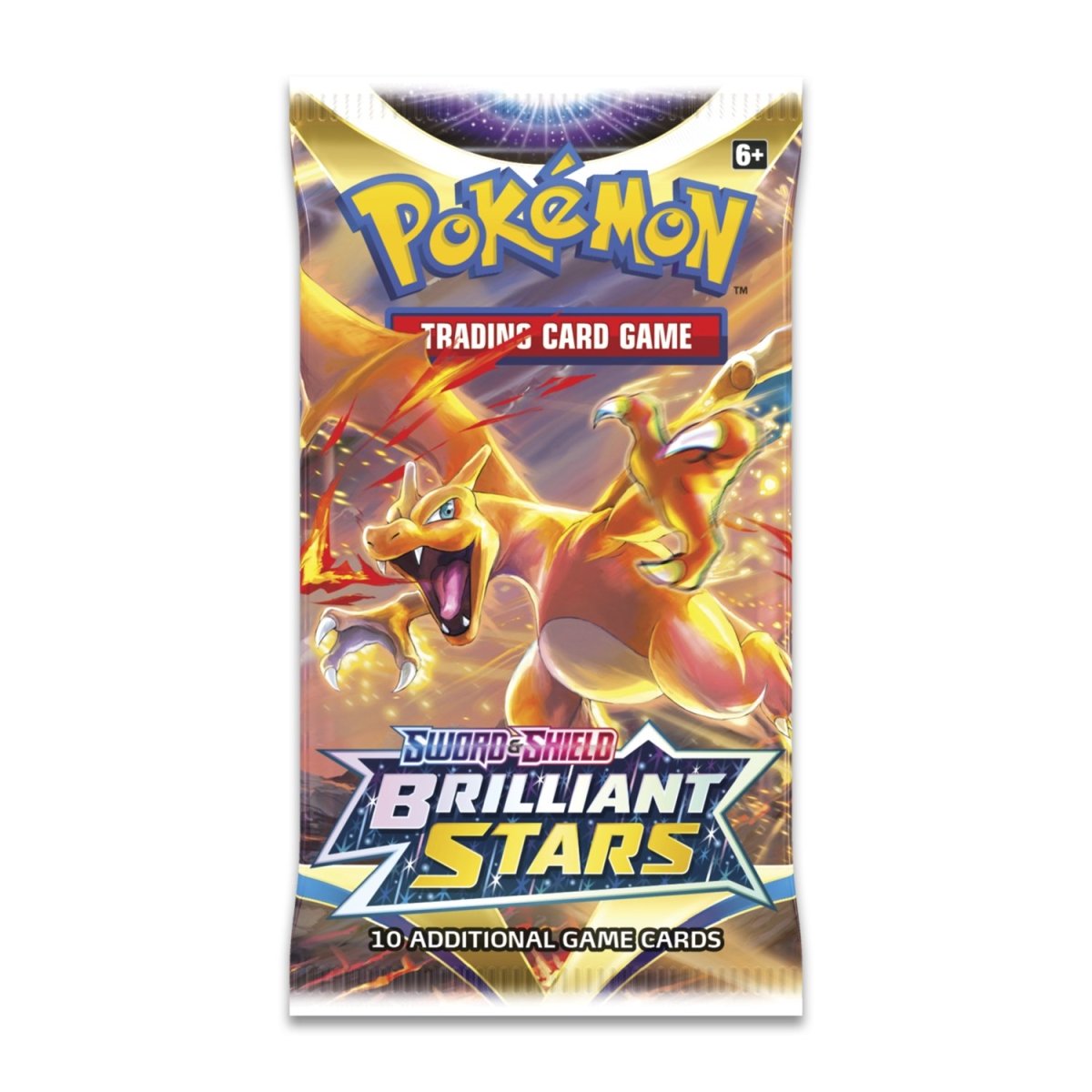 Pokémon TCG: Sword & Shield-Brilliant Stars Booster Pack (10 Cards)
