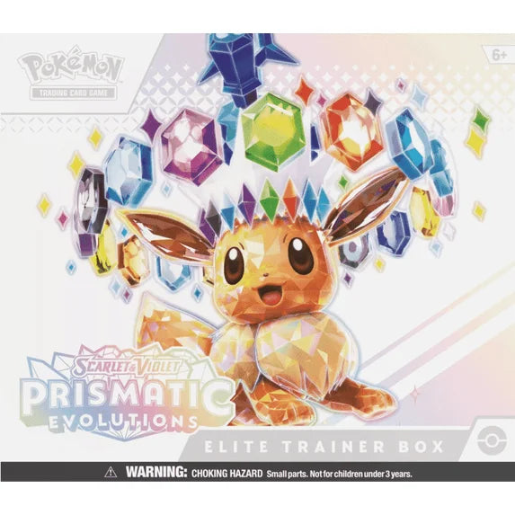 Pokémon TCG: Scarlet & Violet-Prismatic Evolutions Elite Trainer Box
