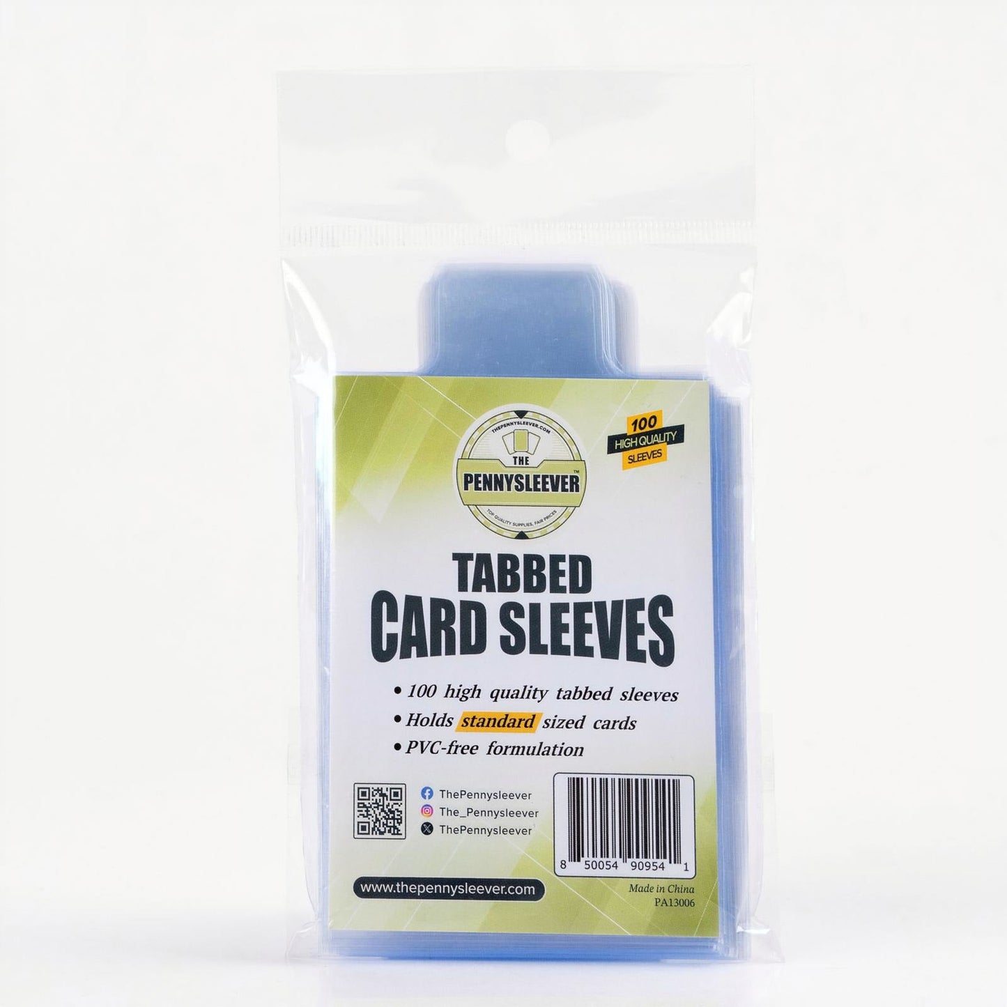 Tabbed Card Sleeves (100 count)