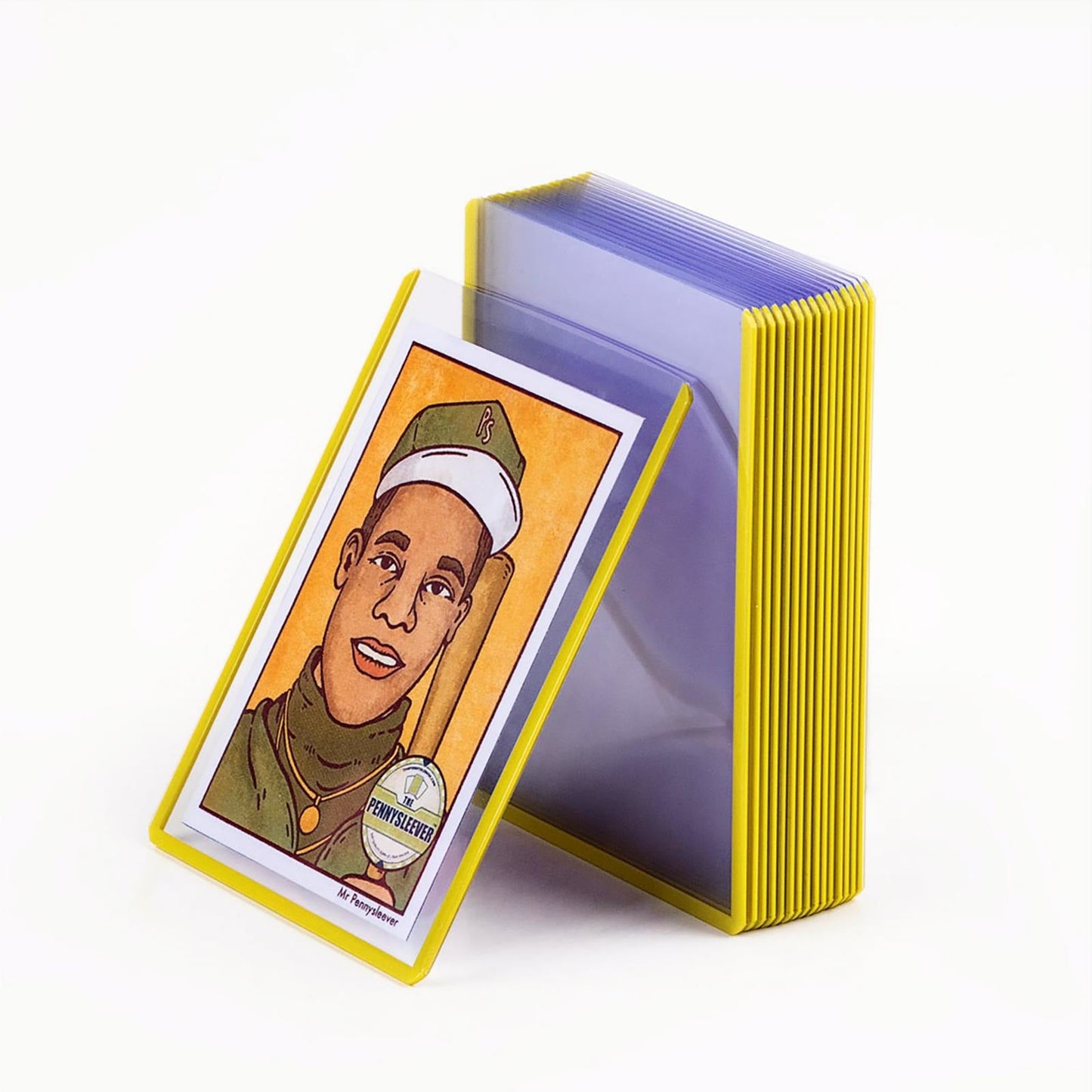 35 pt Colored Border Toploader (25 count)