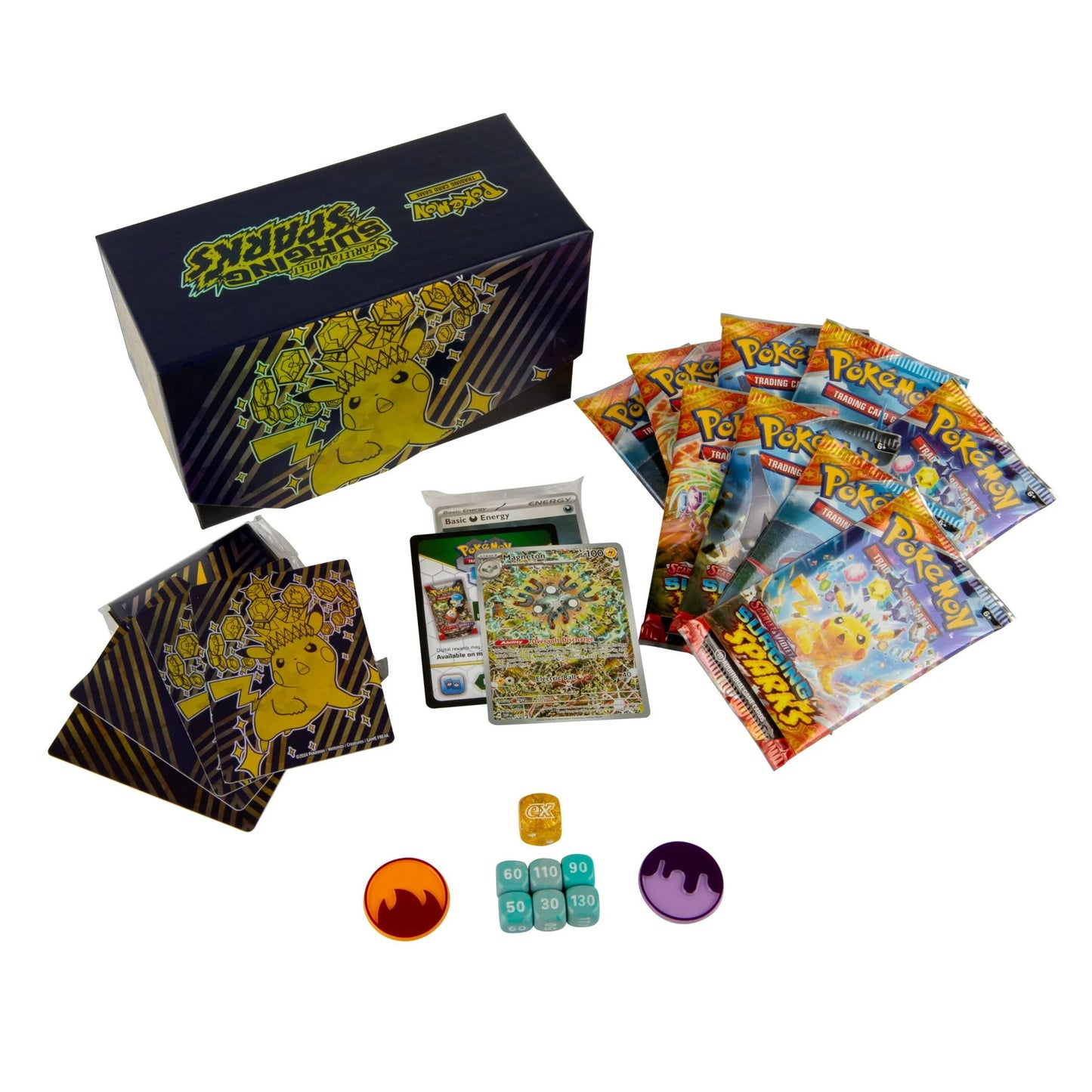 Pokémon TCG: Scarlet & Violet-Surging Sparks Elite Trainer Box